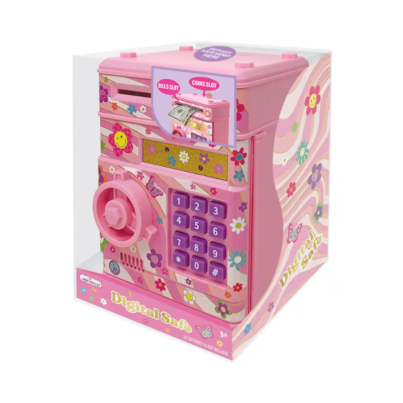 HOT FOCUS Digital Safe,Groovy Flower