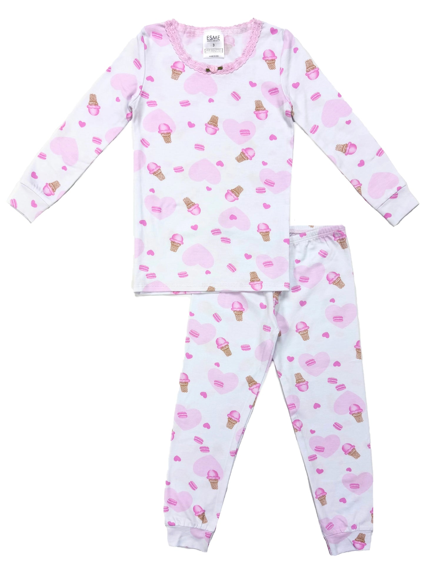 Esme - Girls Long Sleeve & Pants Pjs