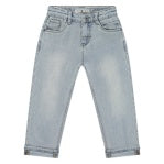 Babyface - Boys Wide-Fit Denim Pants, Pale Blue Denim