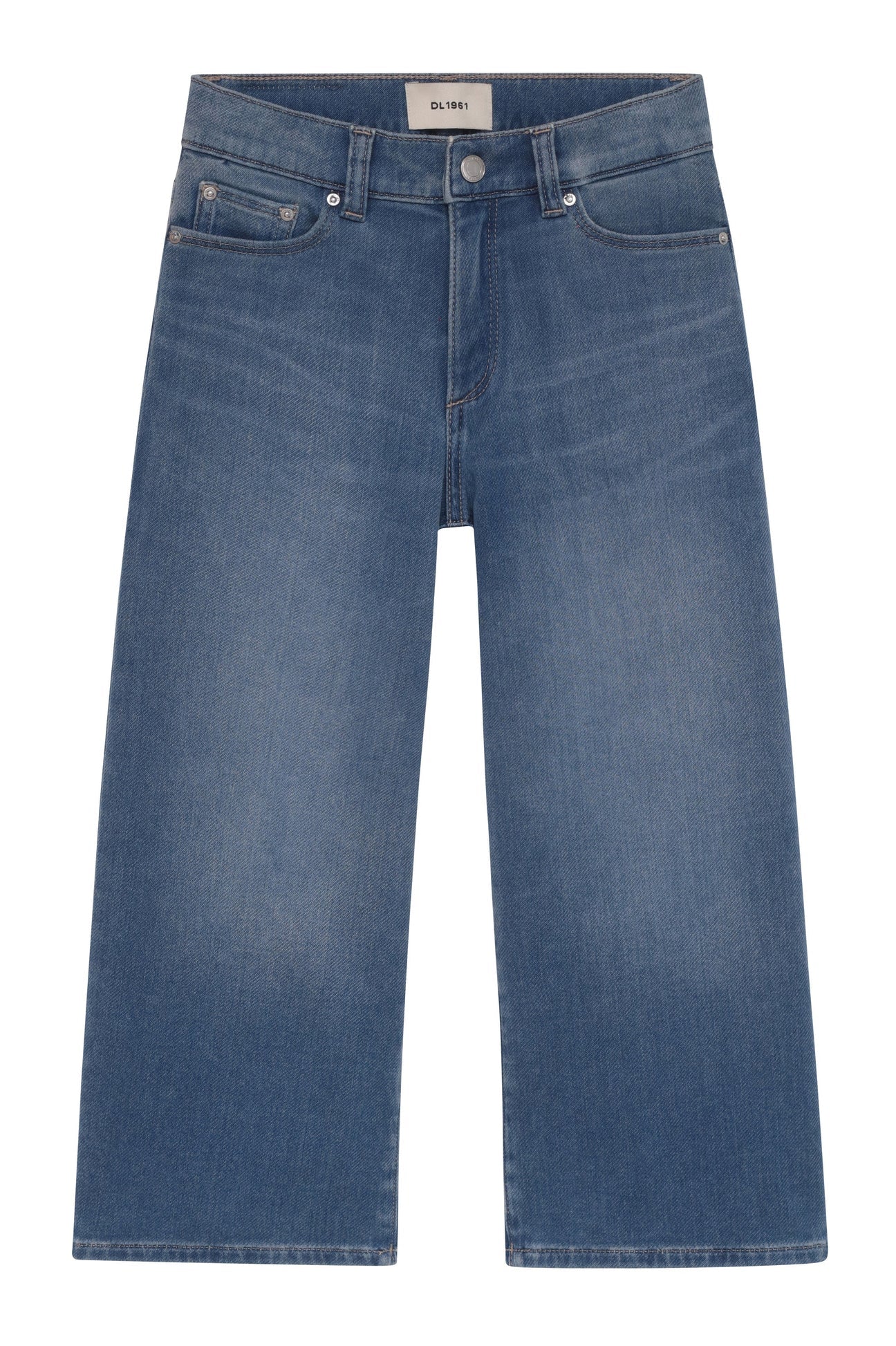 DL1961 - Girls Lily Wide Leg Jeans, Ballad Blue