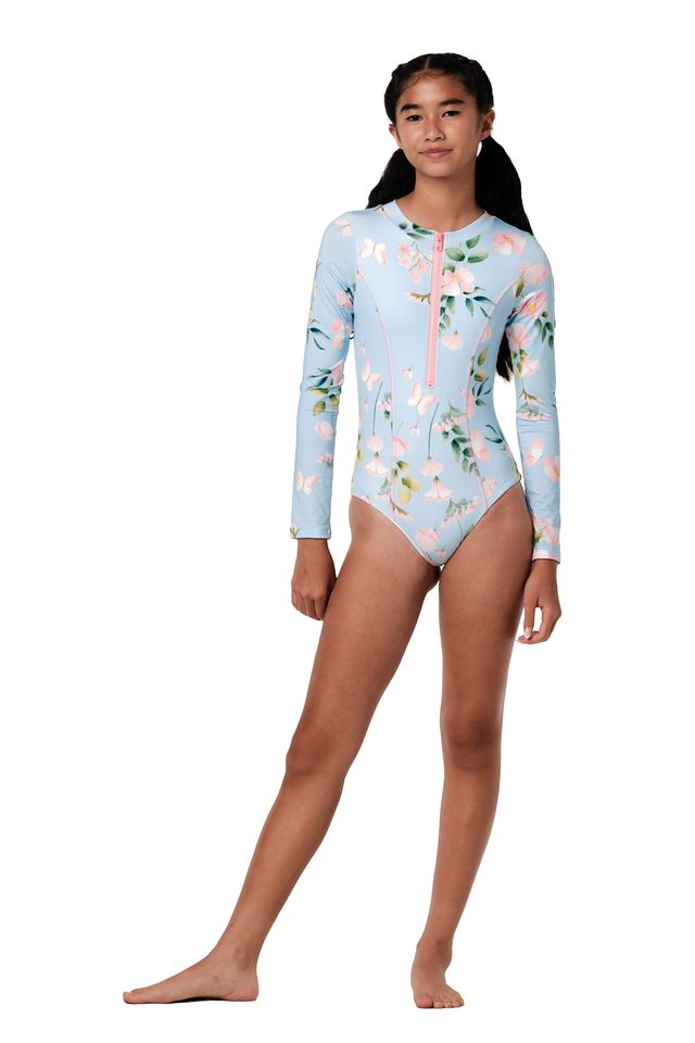Submarine - Scooba Doo Long Sleeve Swimsuit (153N)