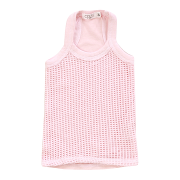 COZII - Tank Top & Drawstring Lined Shorts, Pink