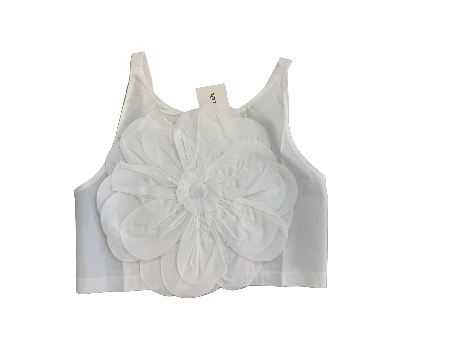 Zhoe & Tobiah - Girls Woven Top, White