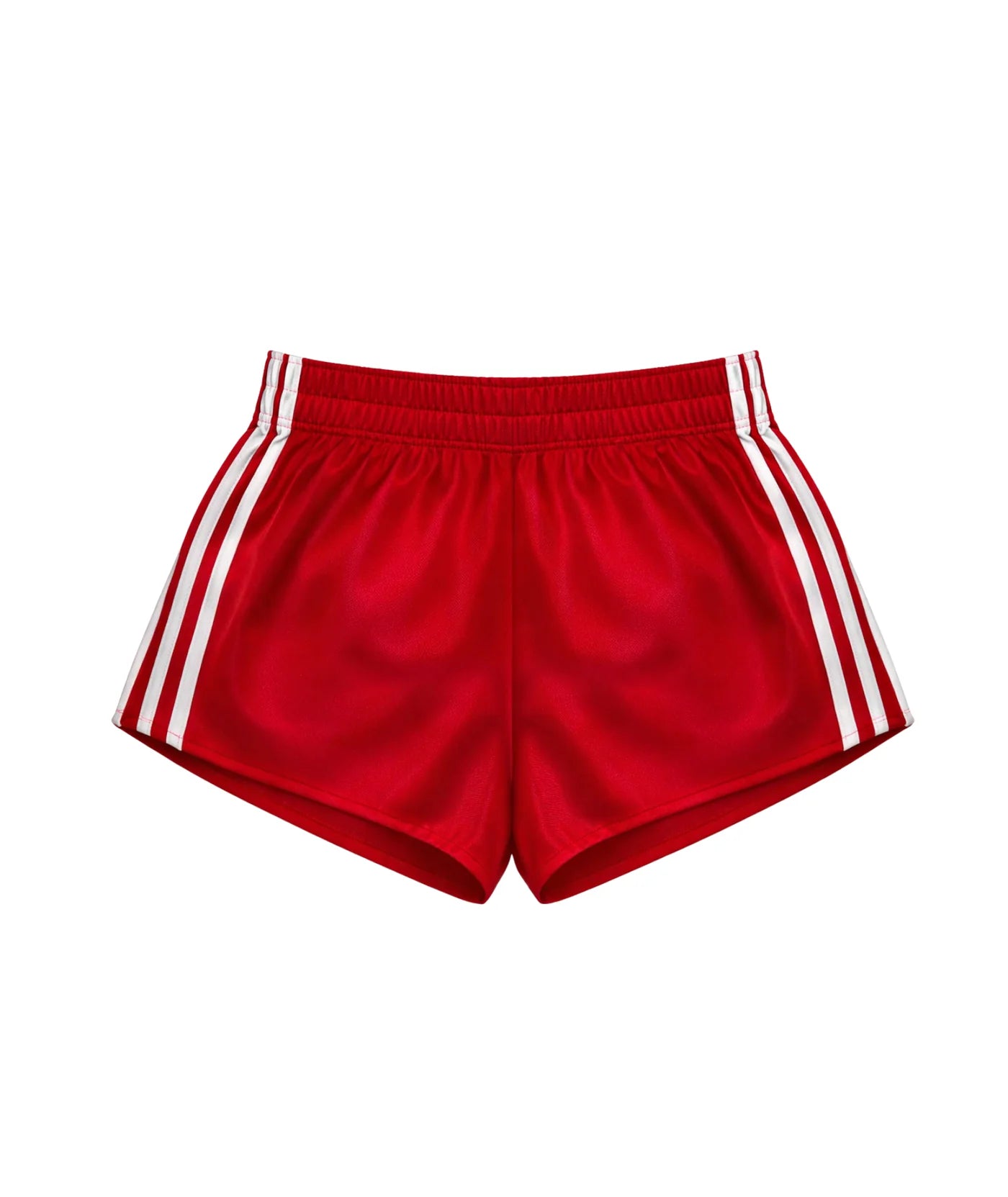 Katie J - Jordyn Shorts, Camp Red White Trim