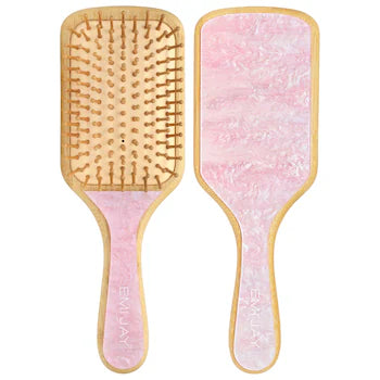 Emi Jay - Bamboo Paddle Brush, Pink Sugar