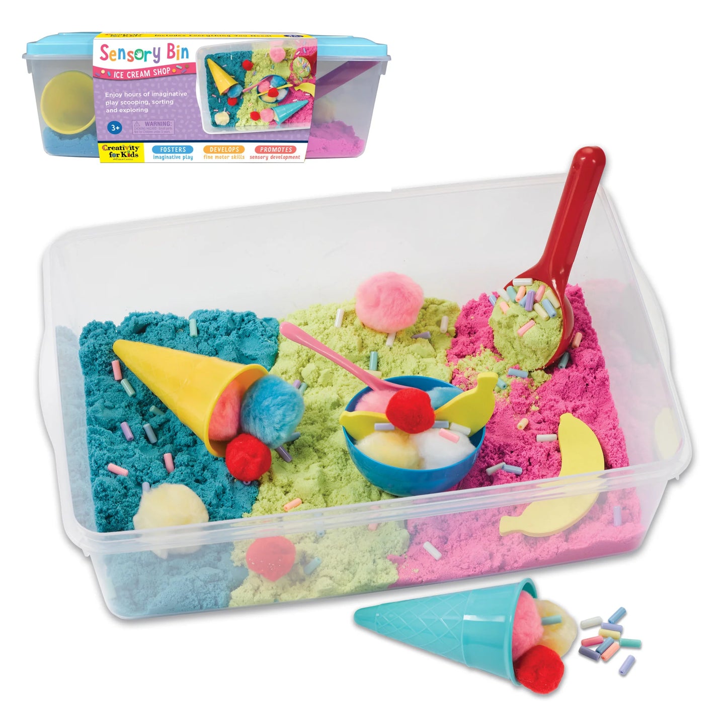 Faber-Castell - Sensory Bin Ice Cream Shop
