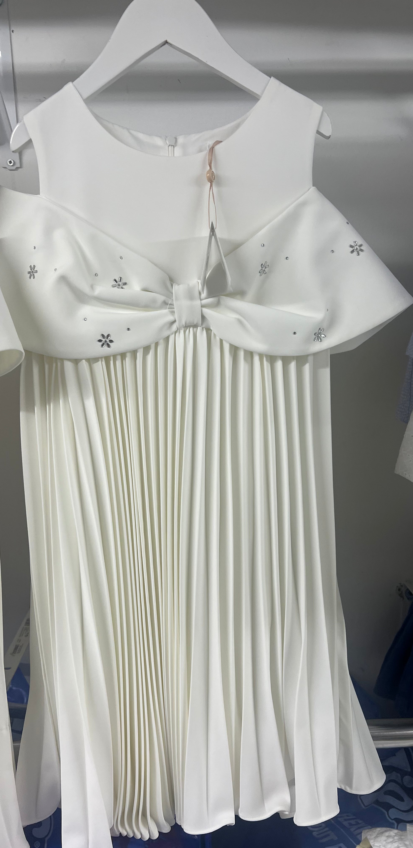 Patachou - Girls White Flowy Dress