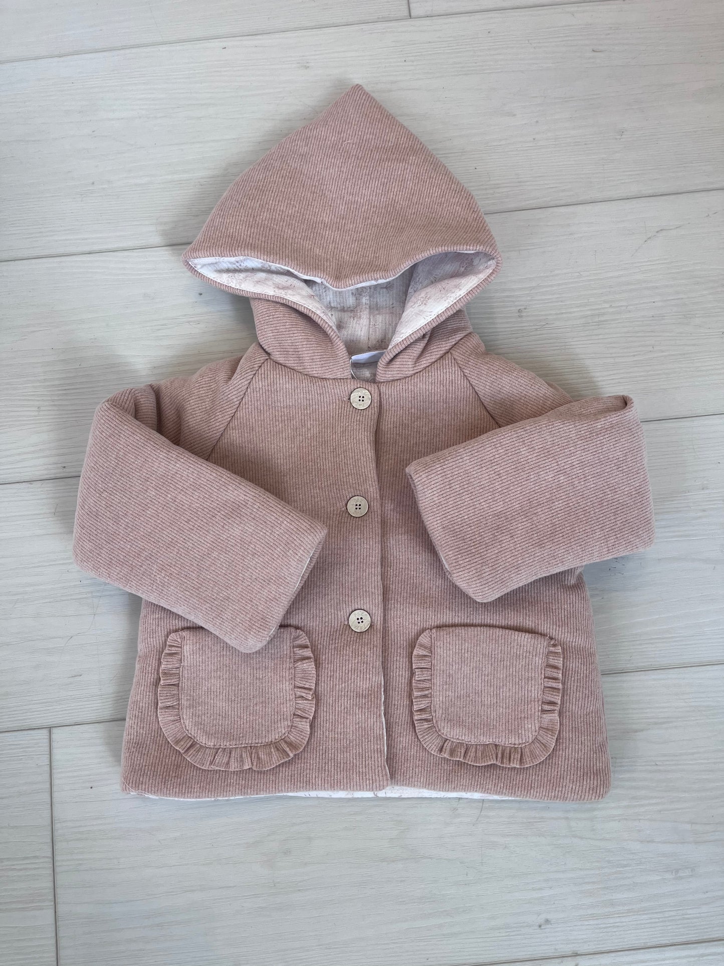 Paz Rodriguez Knit Newborn Coat Hadas 012-192088