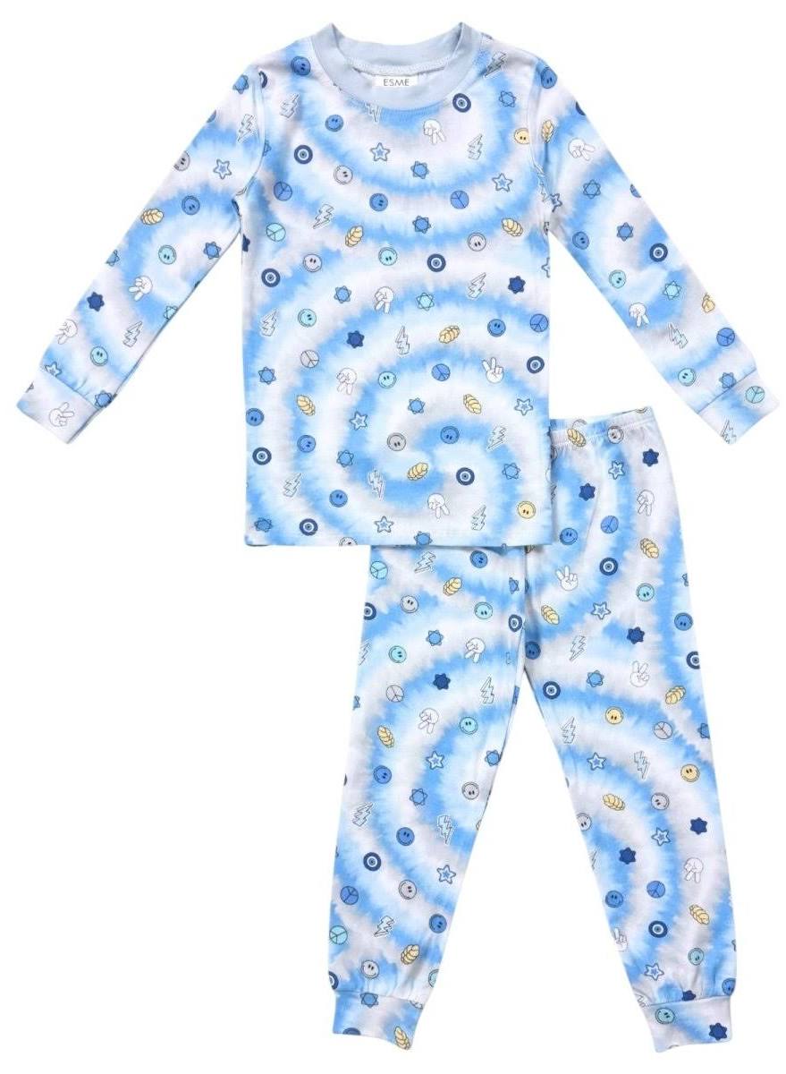 Esme - Boys Long Sleeve Pajamas, Challah Back