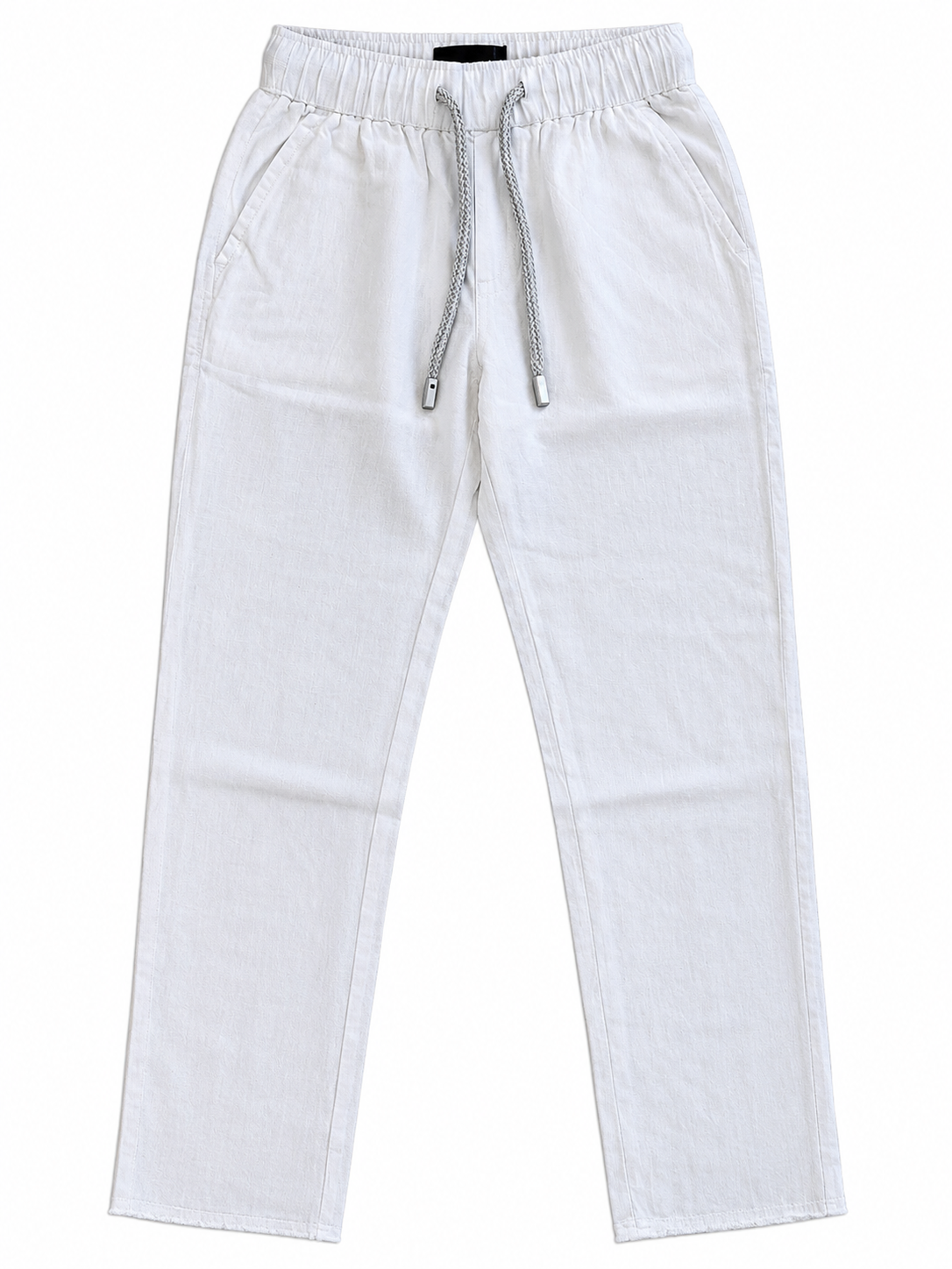 Pier St Barth - Bahamas Linen Boys Pants, White