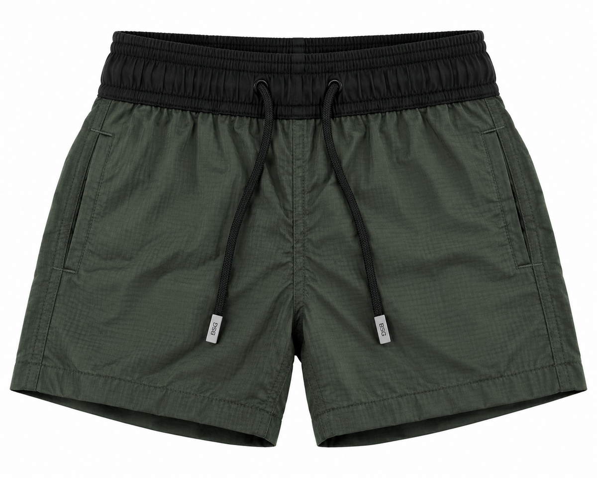 Pier St Barth - Pier Men’s Swim Shorts, Mehandi Crush