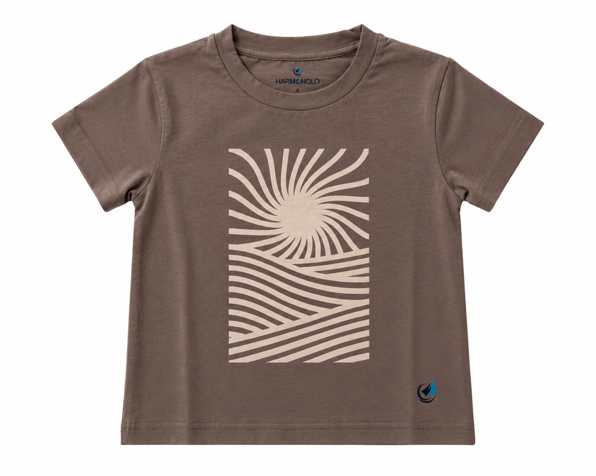 HARMONQLO - Boy’s T-Shirt, Sunline