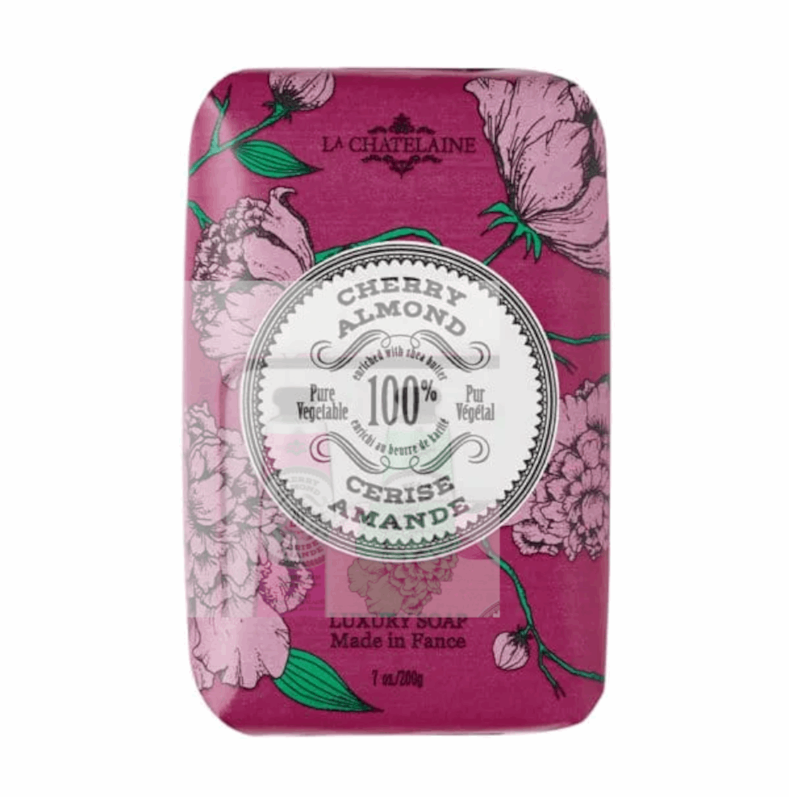 LaChatelaine Cherry Almond 200g Luxury Soap