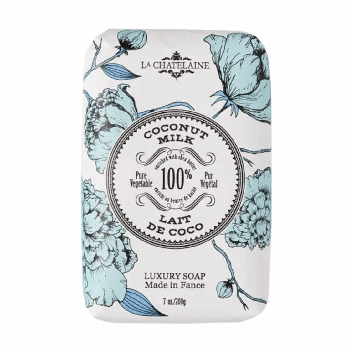 LaChatelaine Coconut Milk 200g Luxury Soap
