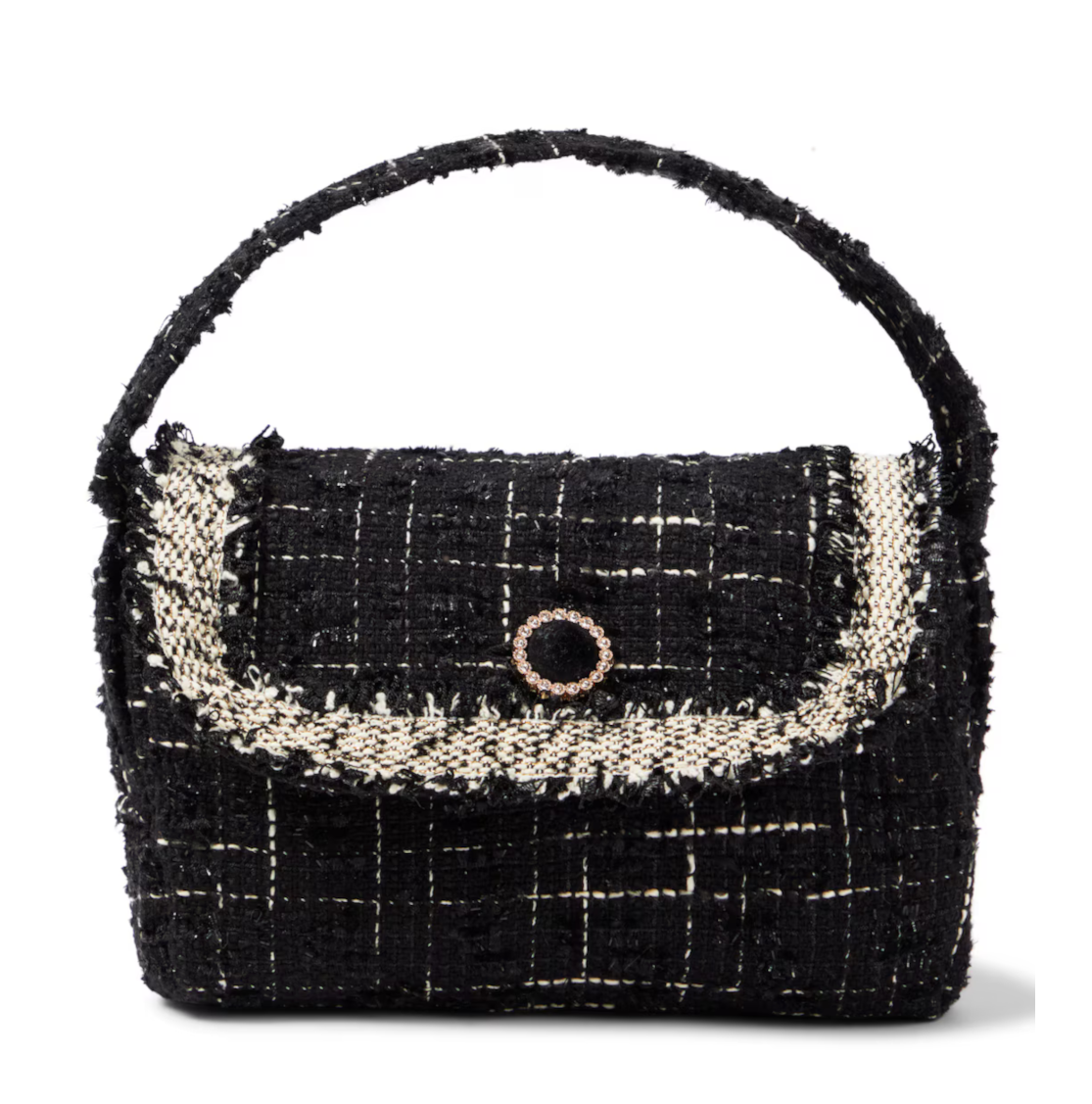 Patachou - Girls Shoulder Bag Woven, Black