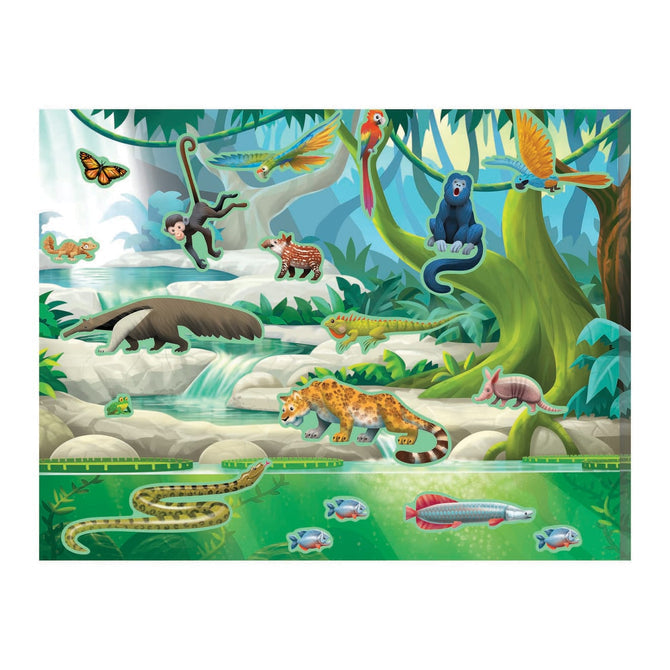 Melissa & Doug Sticker Pad: Jungle & Savanna Scenes