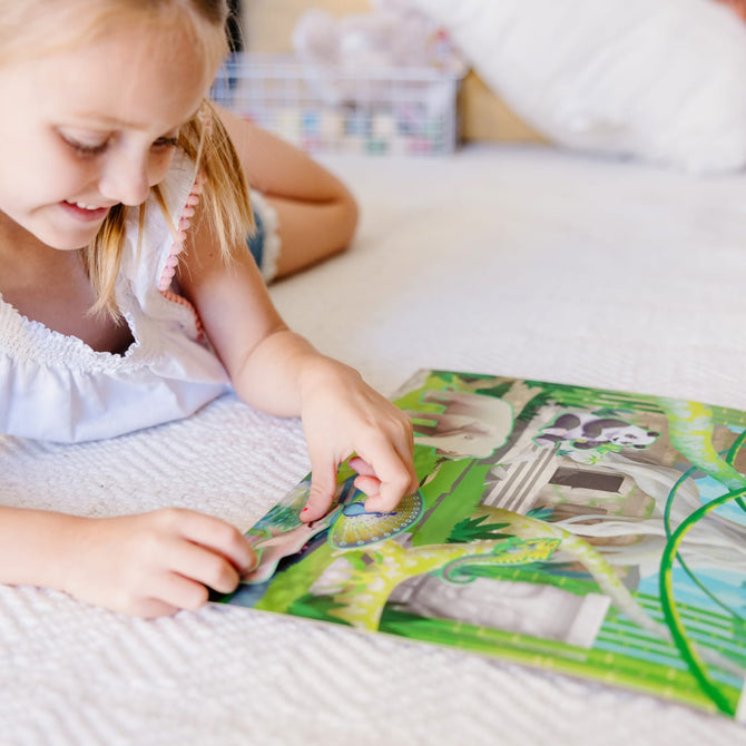 Melissa & Doug Sticker Pad: Jungle & Savanna Scenes