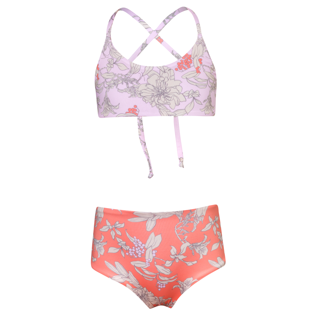 Submarine - Highs and Lows Garden Coral Swimsuit