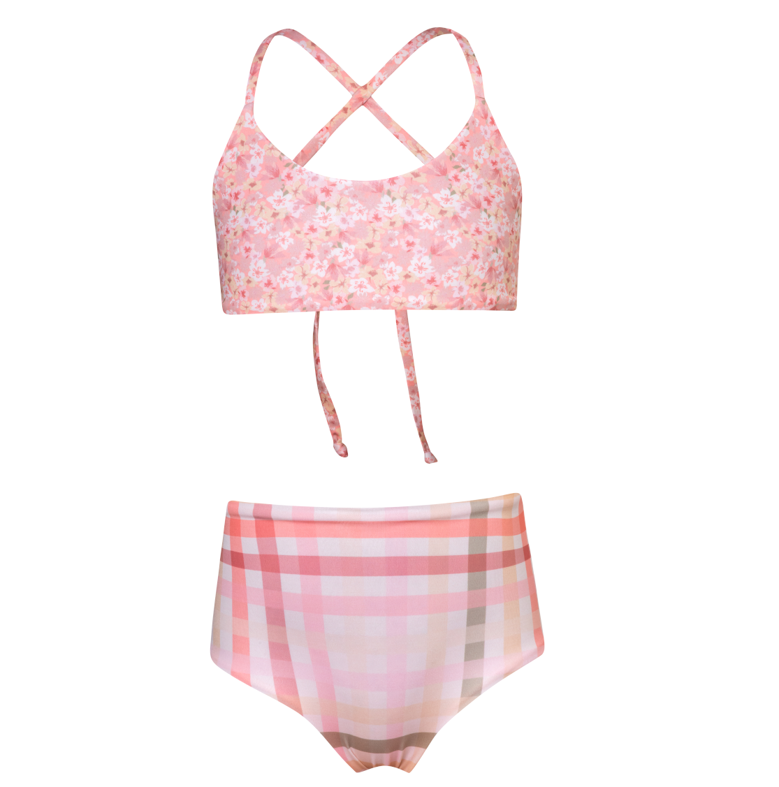 Submarine - Gingham Swimwear Set