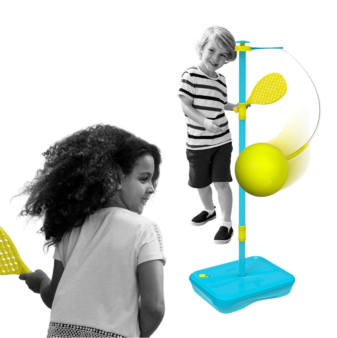 Model image of kids playing with the toy.