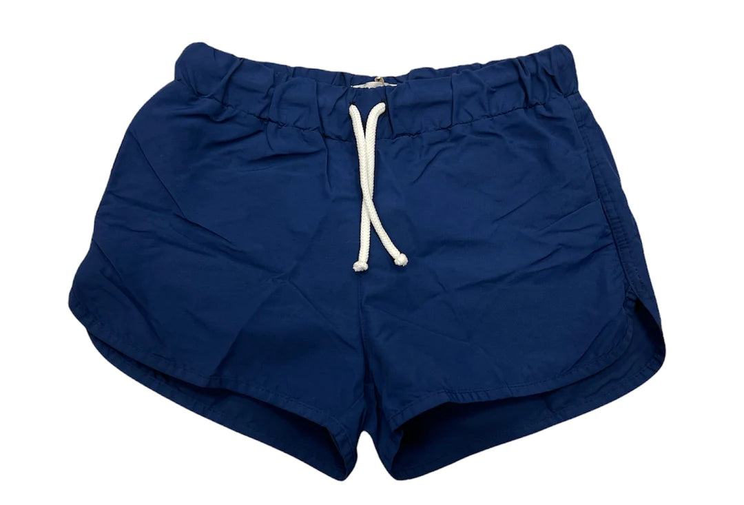 boys swim trunks in navy