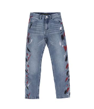 IT'S IN MY JEANS Pete Blue with Paint Stroke Jeans | Buy now