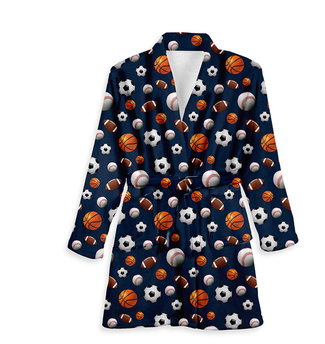 Top Trenz Sports Fuzzy Bathrobe
