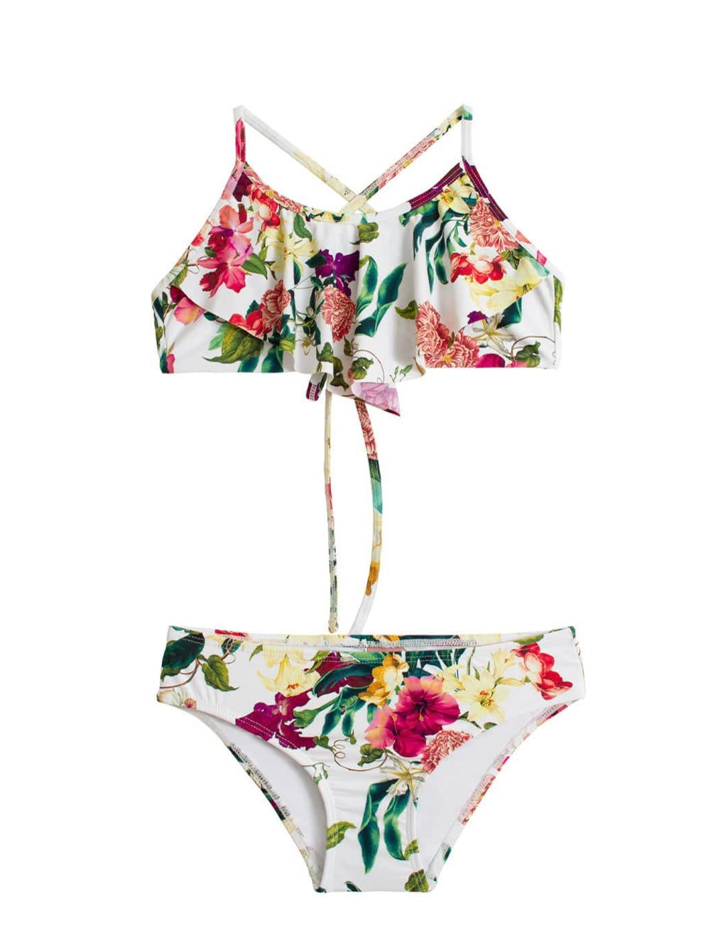 Pily Q White Floral Bikini