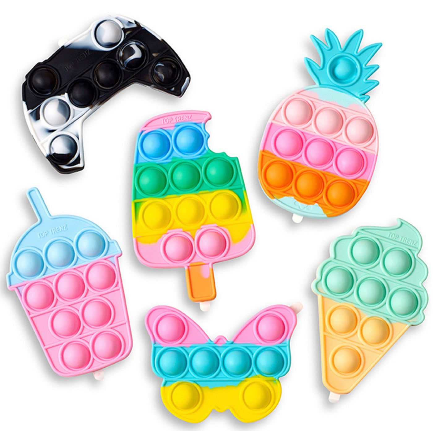 Top Trenz OMG Pop Fidgety Stickers