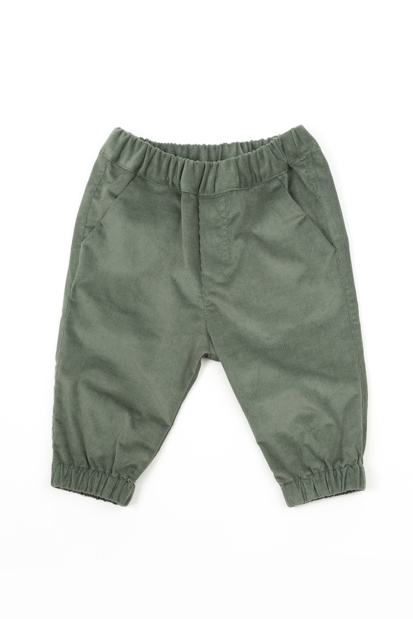 PURETE Easy-Wear Green Baby Pants | Practical Baby Clothing