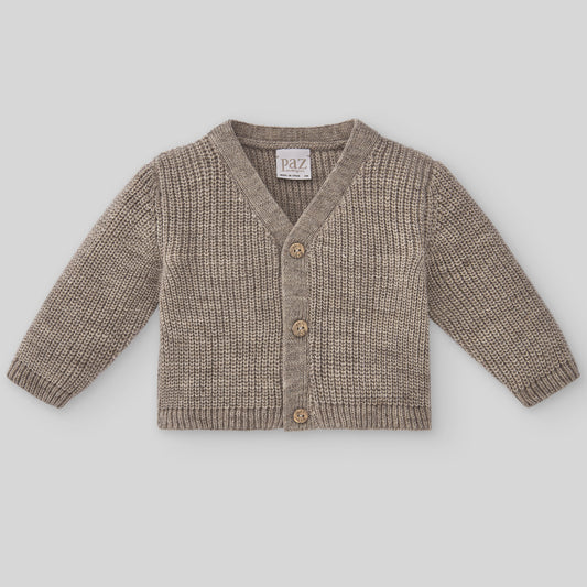 Paz Rodriguez Tristana Knit Newborn Cardigan