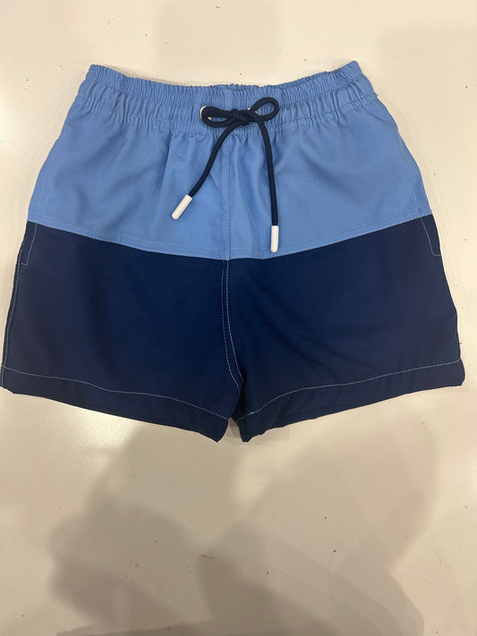 Planet sea navy and blue boys trunk bicolor