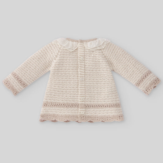 Paz Rodriguez Opera Knit Newborn Sweater 003-120904