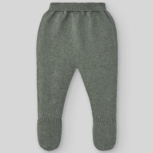 Paz Rodriguez Esencial Knit Newborn Leggings