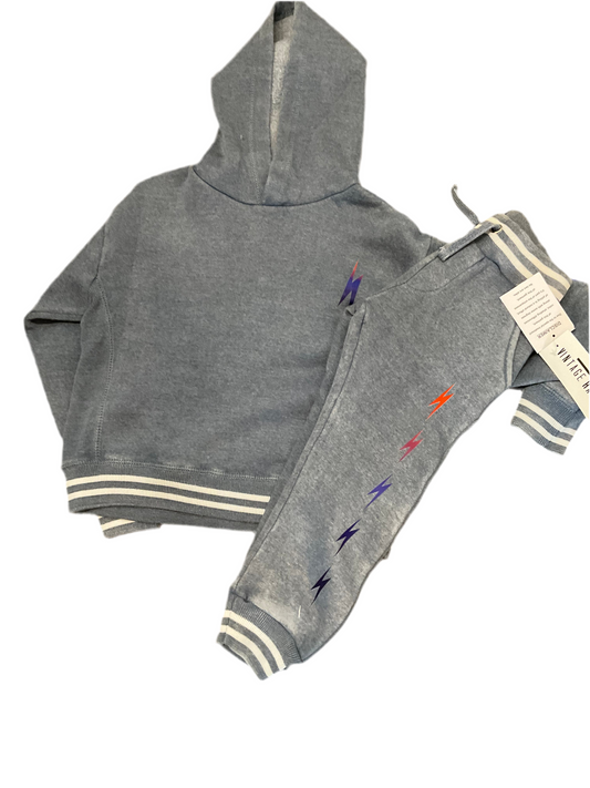 Vintage Havana lighting bolt sweatset