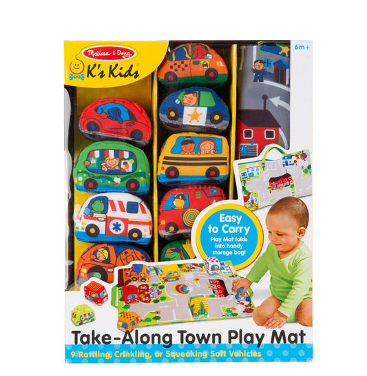 Melissa & Doug - Take-Along Town Play Mat