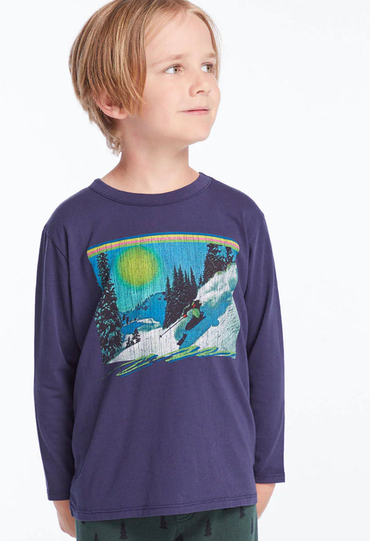 Chaser 80s Ski Moment Boys Long Sleeve