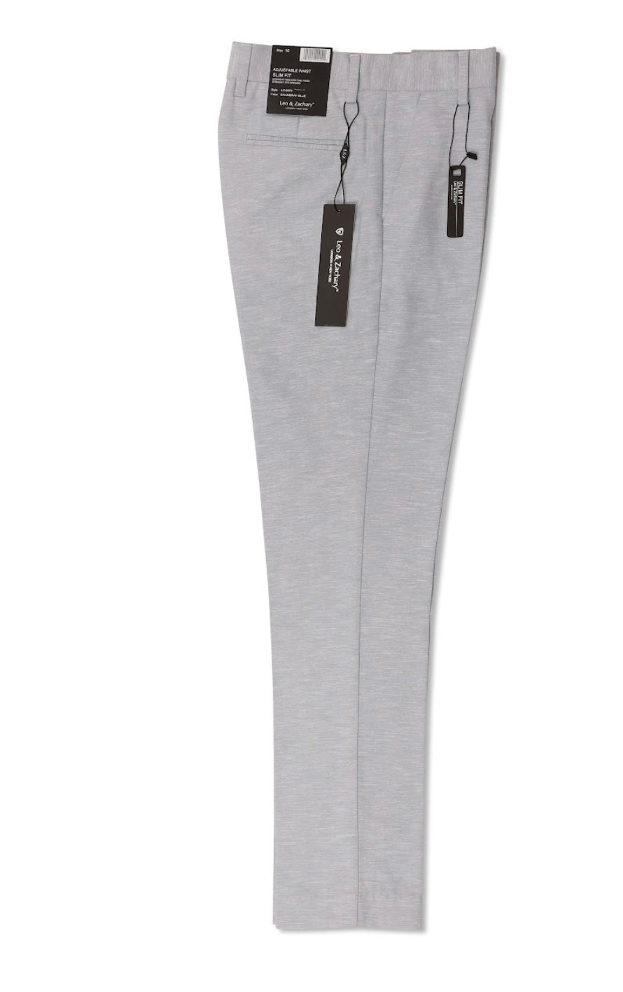Leo and Zach chambray blue pants LZ-5470 , 5870