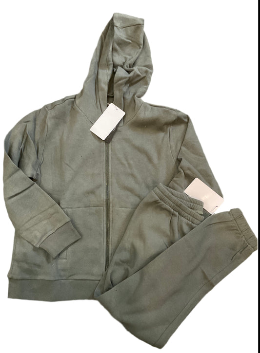 CHASER CB1317-SFRI-G /CB1317-SFRI-K IN SAFARI ZIP UP SWEAT SET