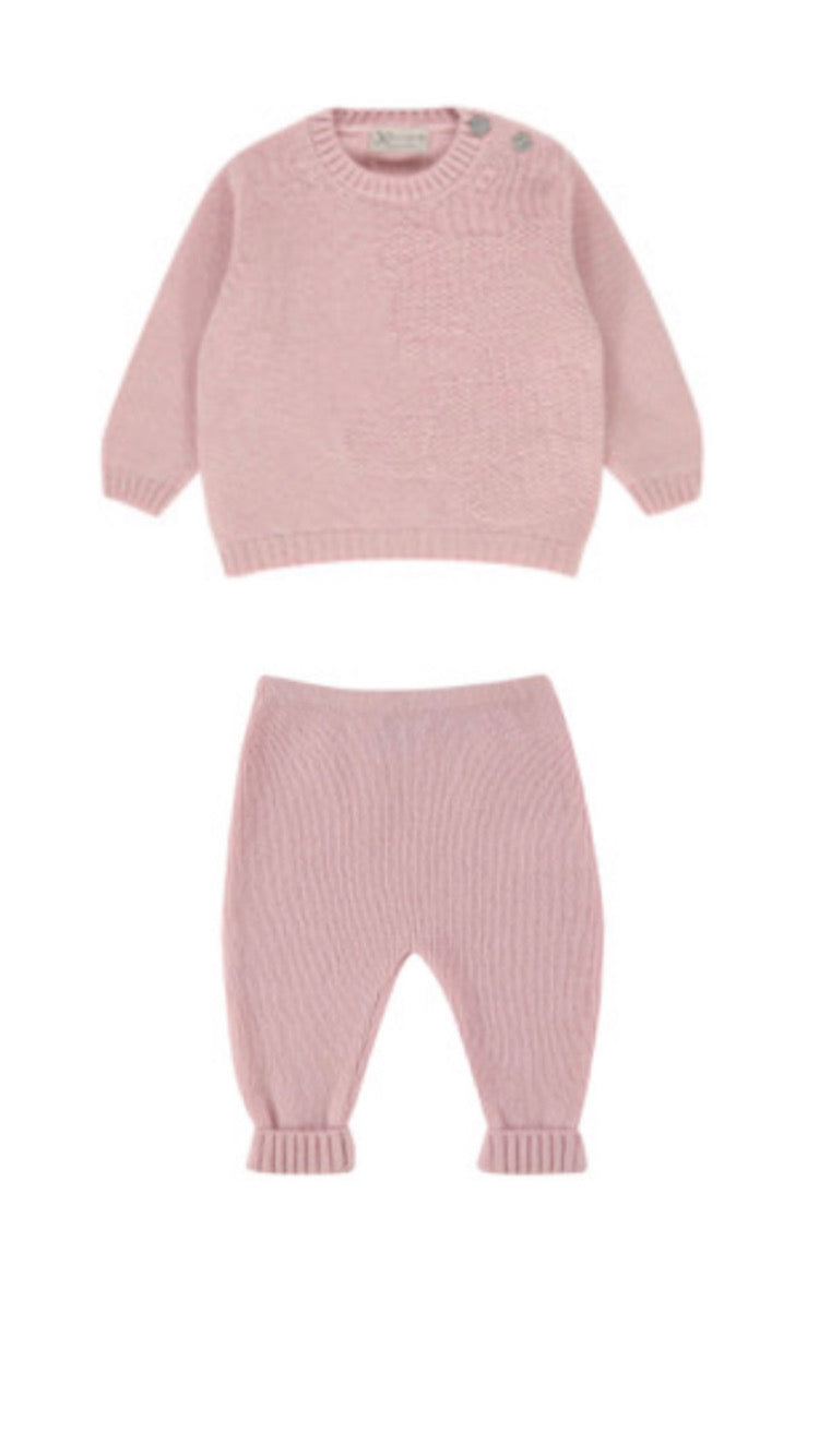 Jo milano rose baby wool sweater set