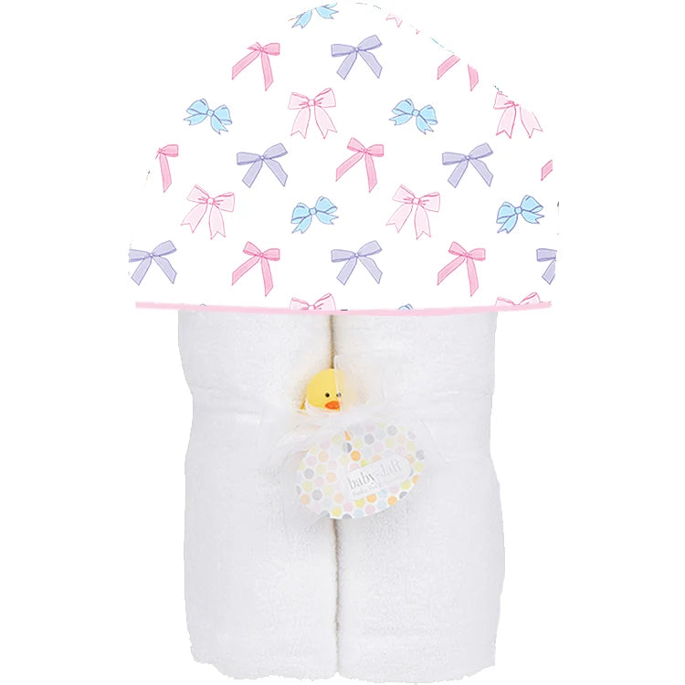 Baby Jar - Deluxe Hooded Towel, Bows
