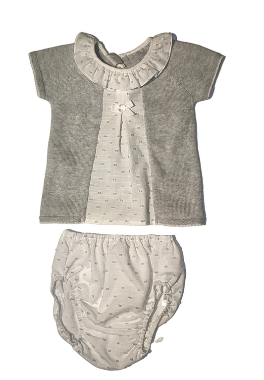 Paz Rodriguez - Knit Newborn Sweater & Bloomers