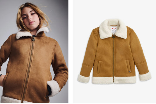 Appaman - Camel Coco Sherpa Jacket