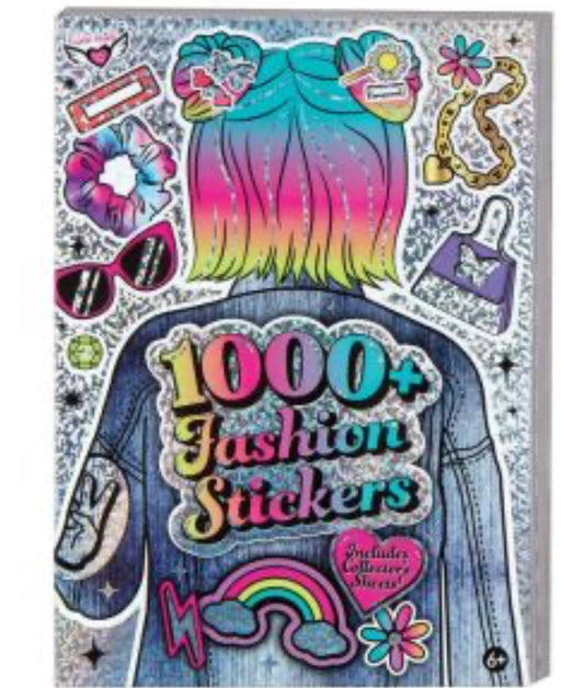 1000+ Fashion Sticker Book & Collector Sheets