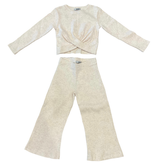 Dr. Kid - Cropped Top and Wide Leg Pants Set