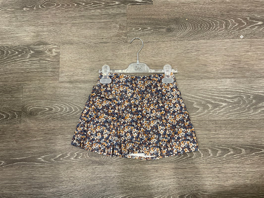 Dr Kid dark navy floral skirt