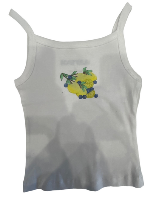 KatieJ NYC Tween Lemon Graphic Tank | Cool & Comfy