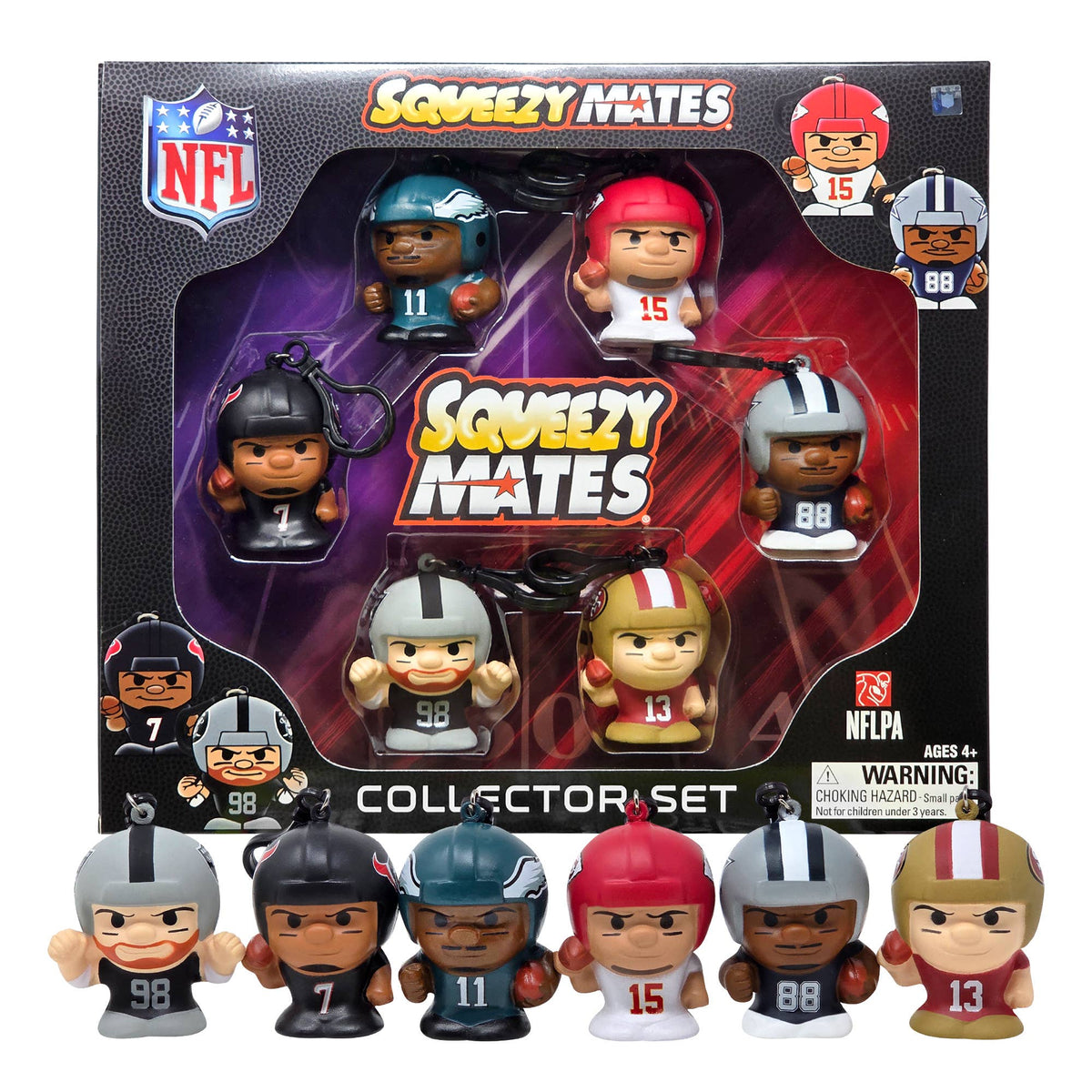Party Animal - NFL SqueezyMates 6-Figure Set