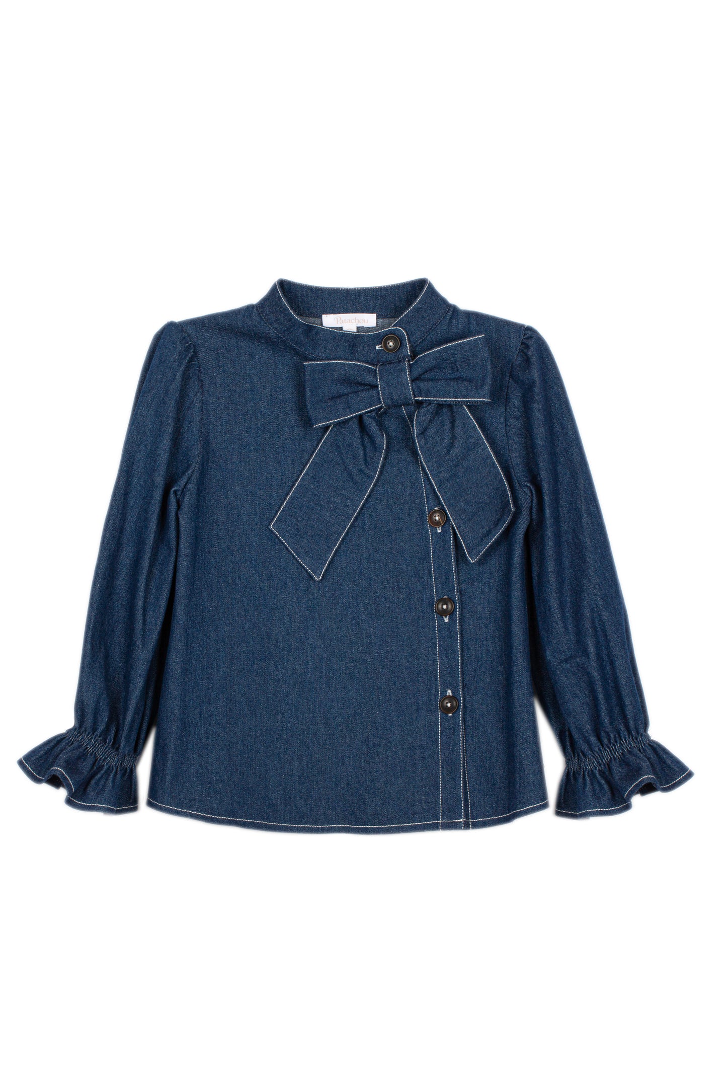 Patachou - Long Sleeve Top & Pants, Blue Denim