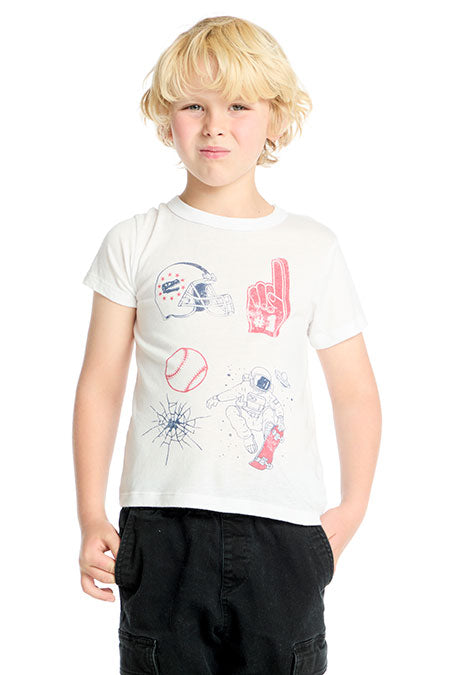 Chaser: Football / Astronaut T shirt